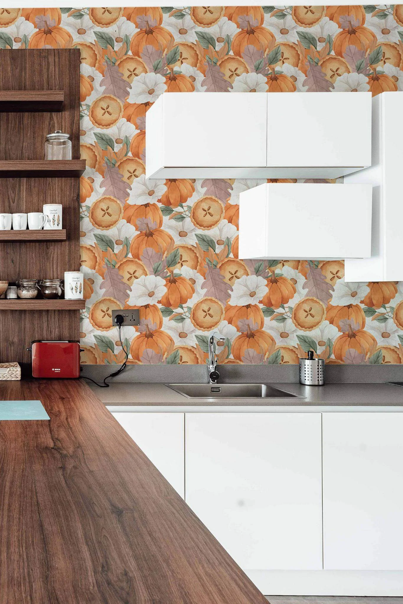Thanksgiving pattern abstract Wallpaper - Image 4