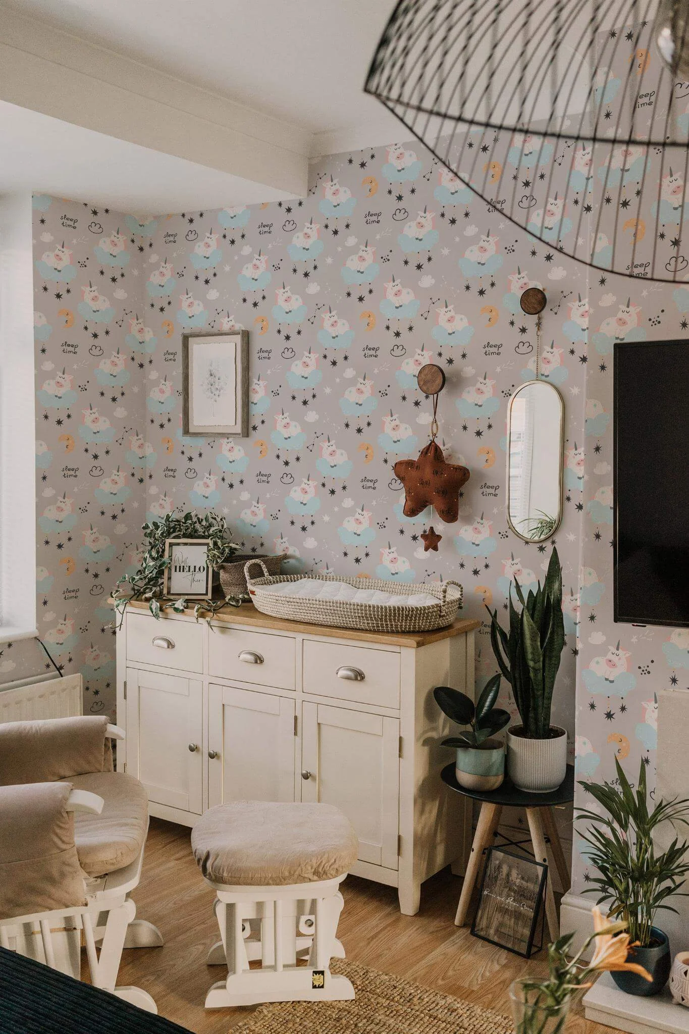 Unicorn nursery Wallpaper - Image 4
