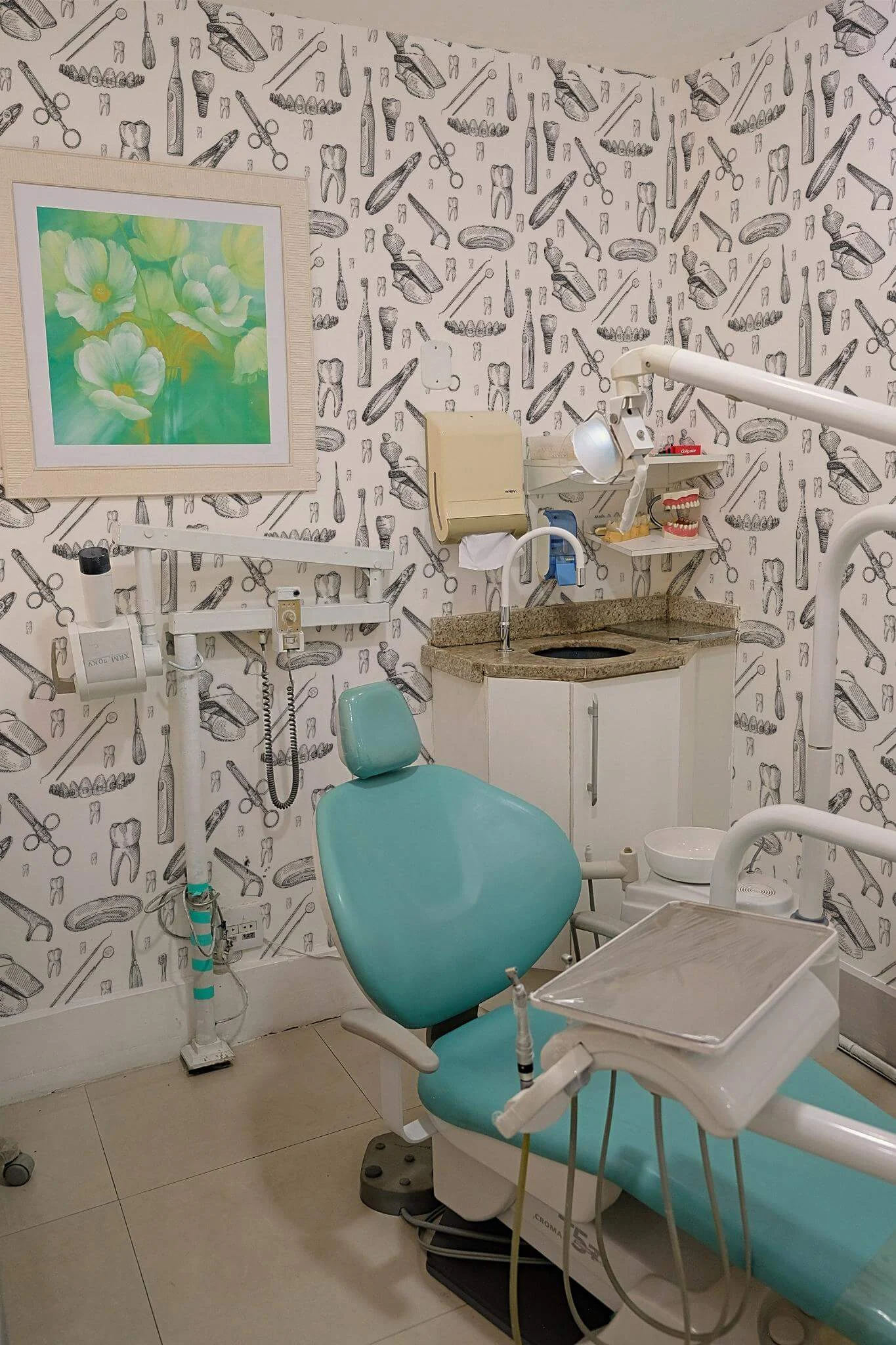 Vintage stomatology Wallpaper - Image 4