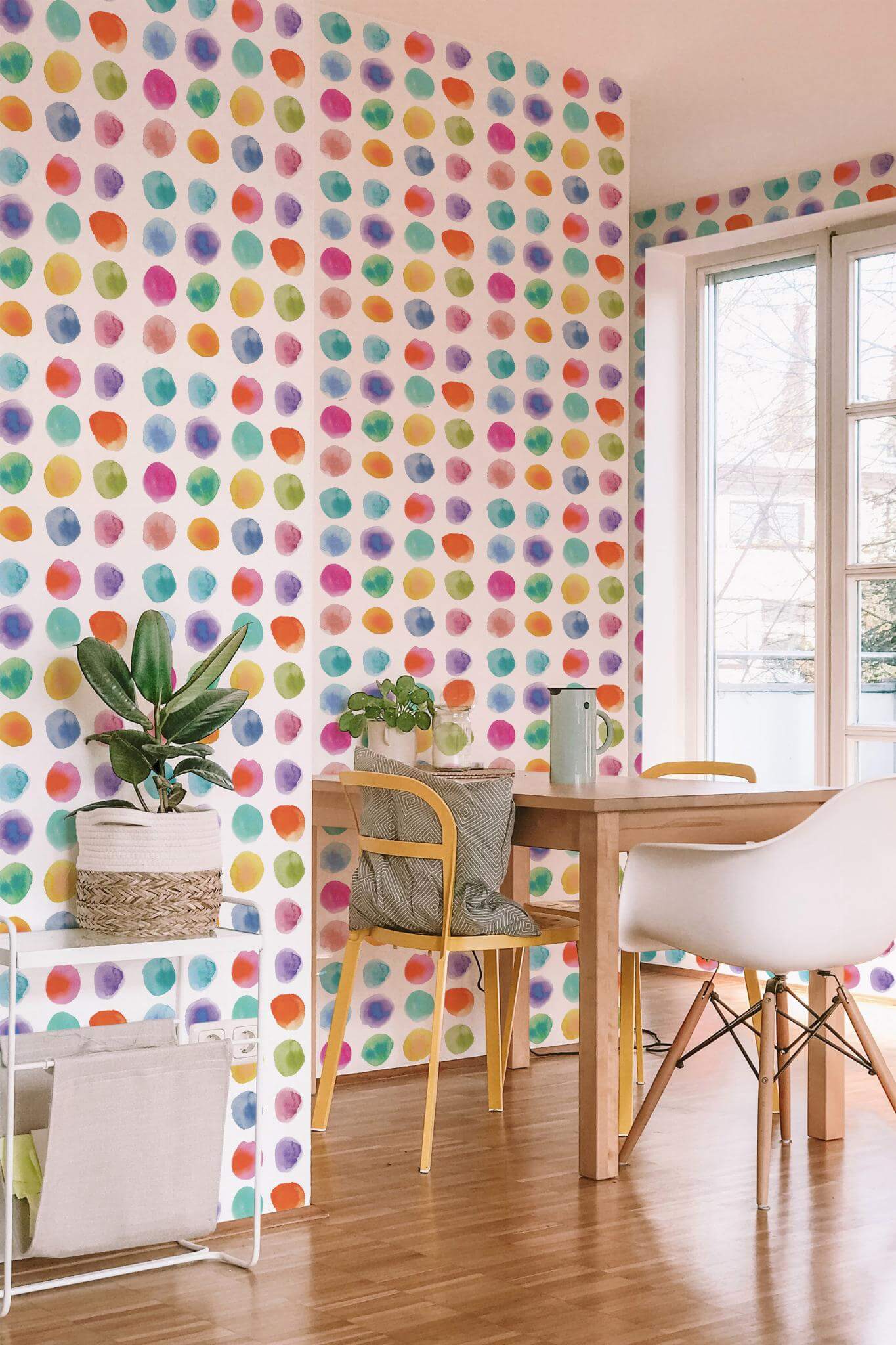 Watercolor dots Wallpaper - Image 3