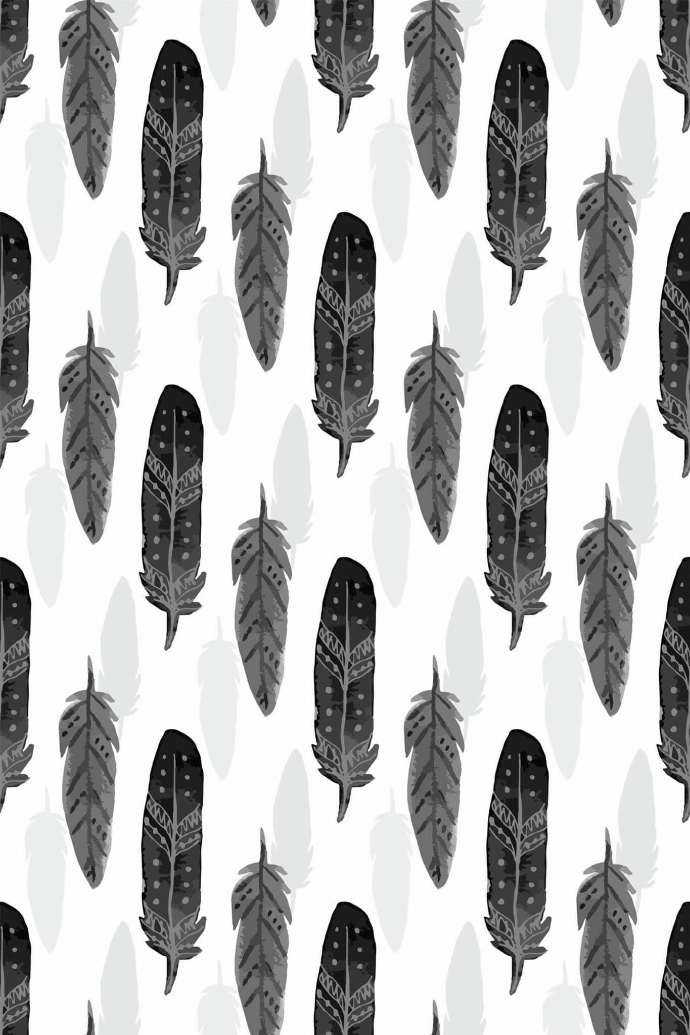 Watercolor feather Wallpaper - Image 2