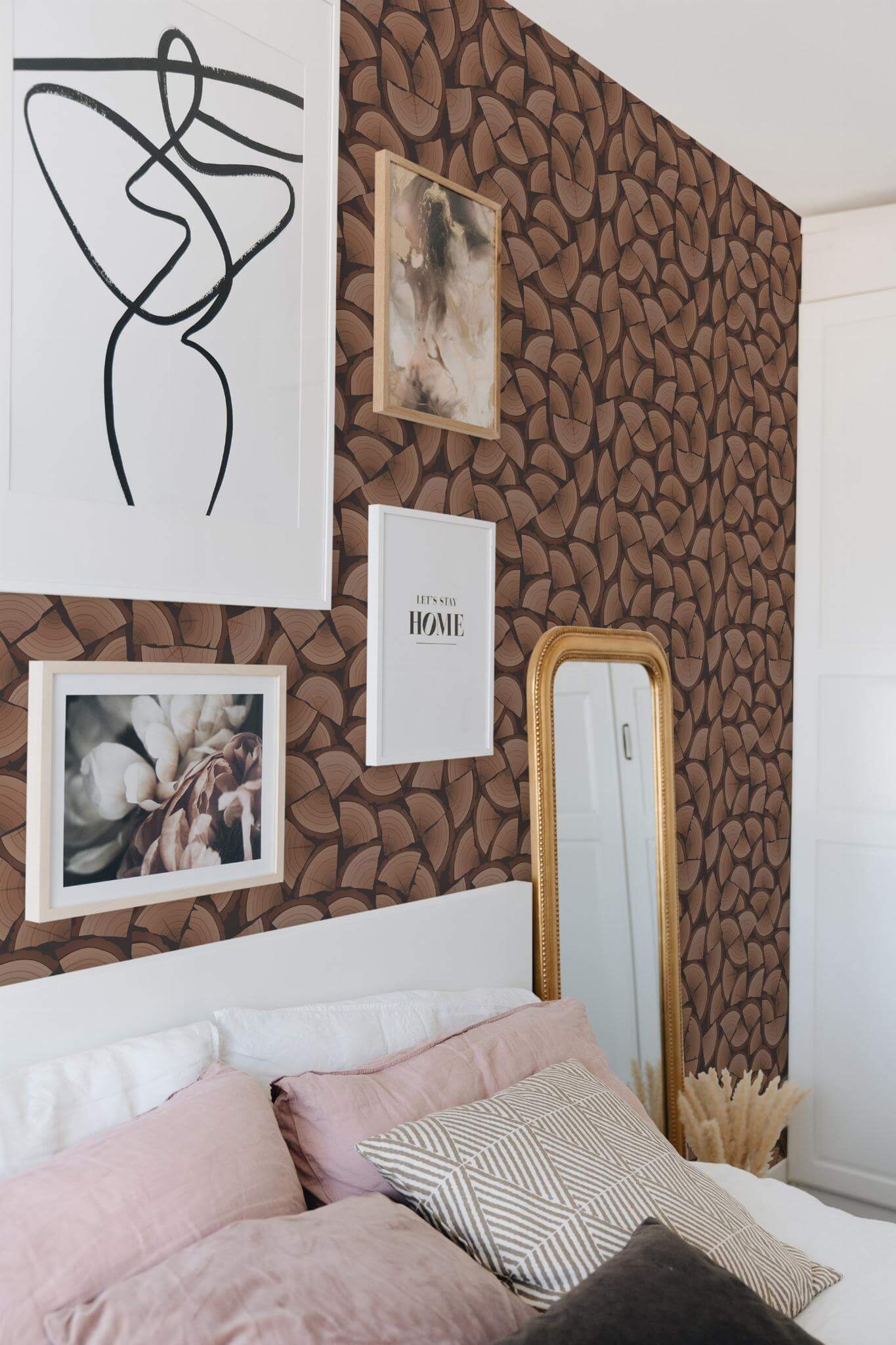 Modern wood Wallpaper - Image 4