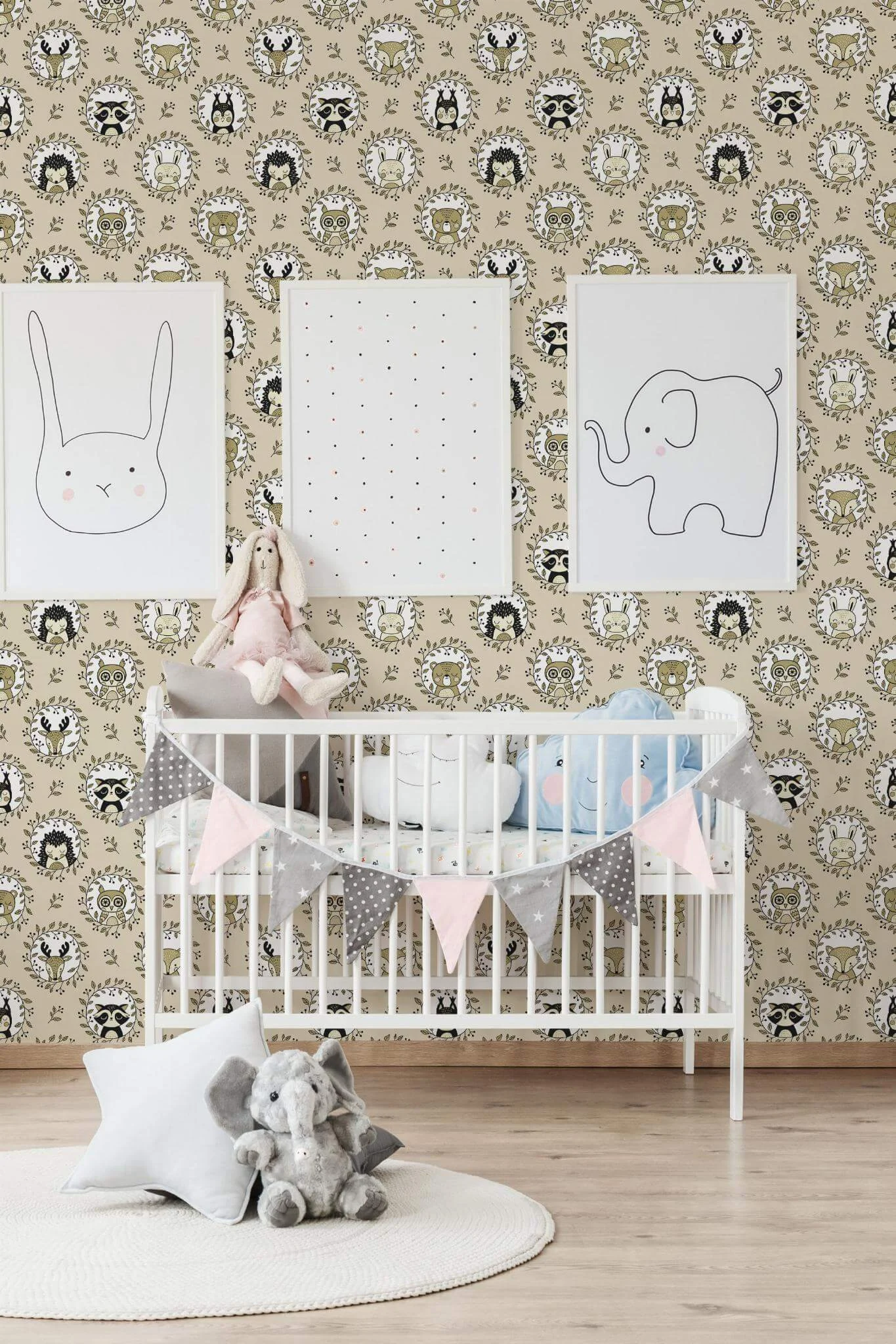 Woodland nursery Wallpaper - Image 4