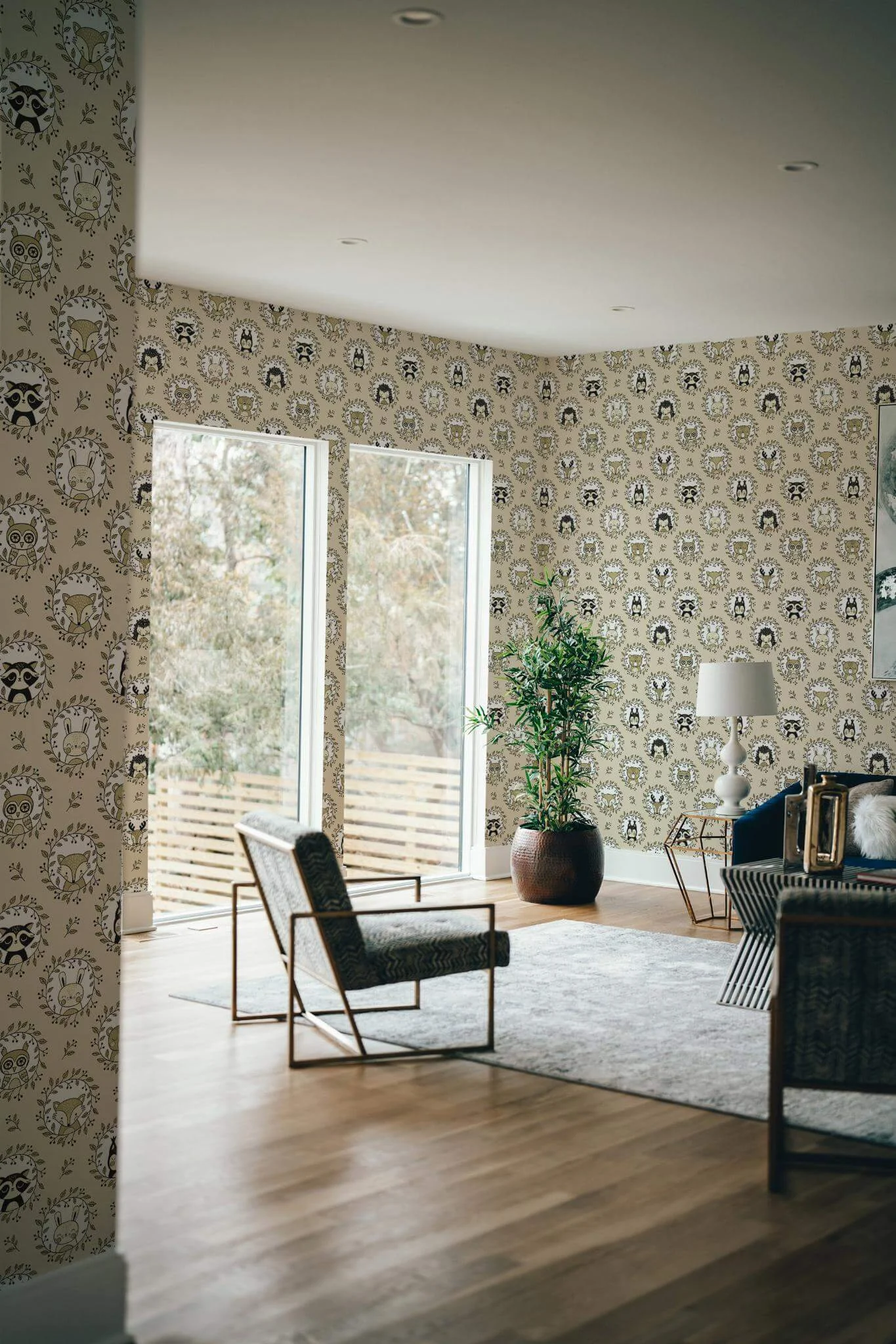 Woodland nursery Wallpaper - Image 3