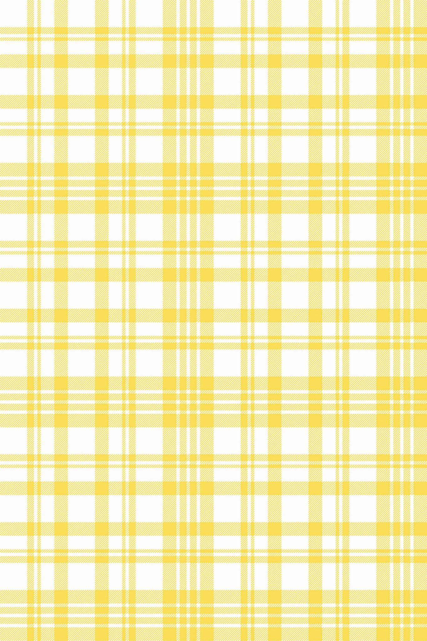 Yellow plaid Wallpaper - Image 2