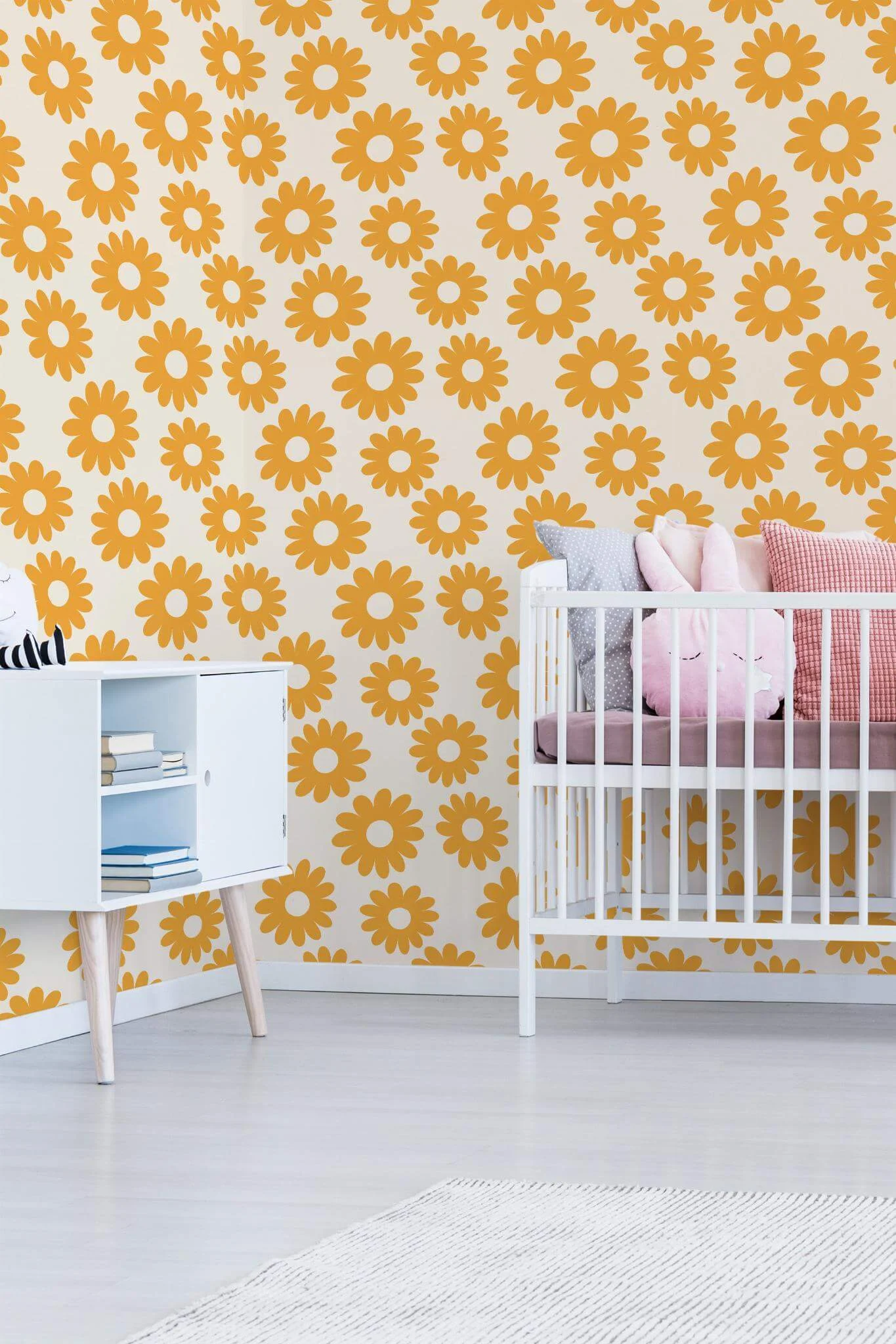 Retro floral Wallpaper - Image 4