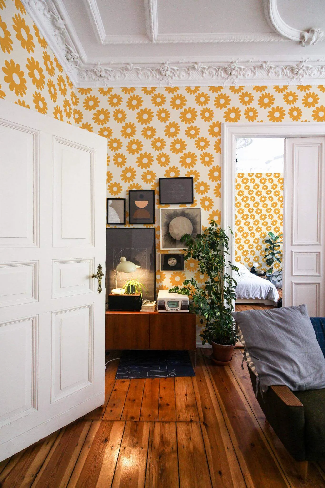 Retro floral Wallpaper - Image 3