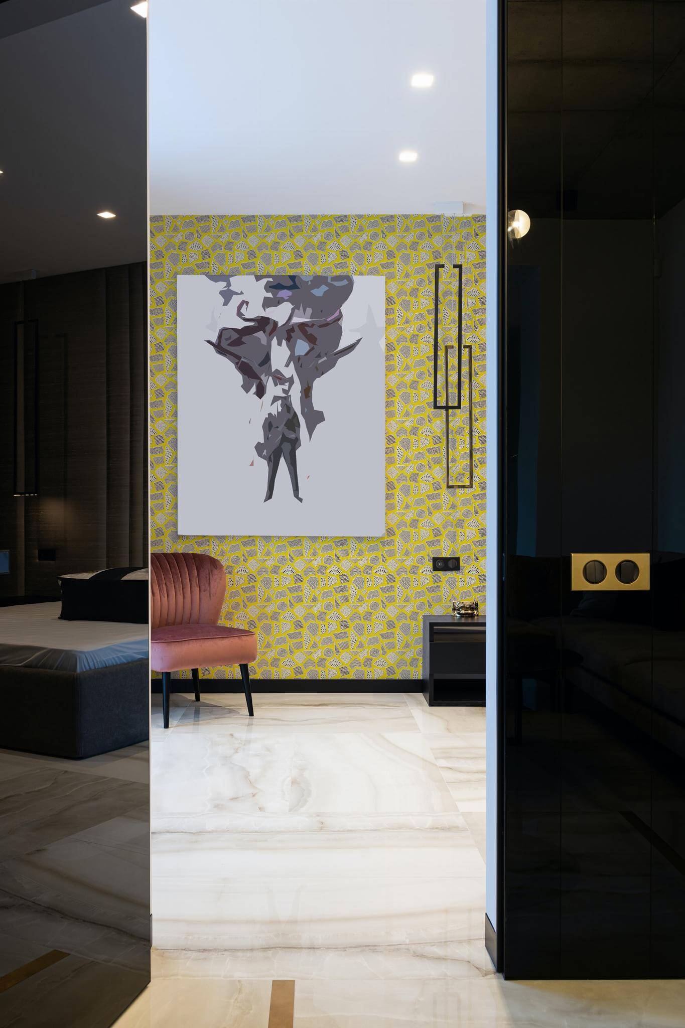 Abstract terrazzo Wallpaper - Image 3